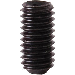 TE-CO - 1/2-13, Steel, Black Oxide Finish, Edge Clamp Screw - Exact Tool & Supply