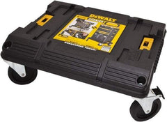 DeWALT - 220 Lb Capacity Steel Dolly - 18.92" Long x 17" Wide x 7" High, 0.39" Wheels - Exact Tool & Supply