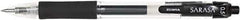 Zebra - Conical Roller Ball Pen - Black - Exact Tool & Supply