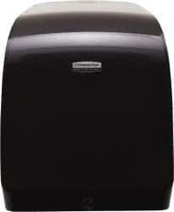 Kimberly-Clark Professional - Manual, Plastic Paper Towel Dispenser - 1 Roll with Stub 7-1/2", Black - Exact Tool & Supply
