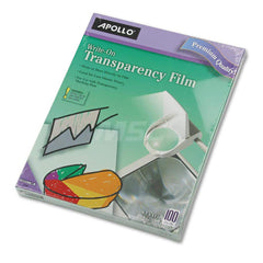 ACCO - Transparency Films & Sleeves; Audio Visual Conference Accessory Type: Transparency Sleeves ; For Use With: Write-On-Only ; Detailed Product Decription: Write or draw directly on film using transparency marking pens. Ideal for last-minute visuals. - Exact Tool & Supply