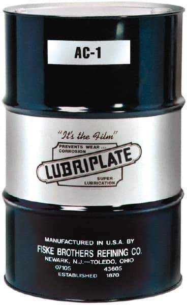 Lubriplate - 55 Gal Drum, ISO 46, SAE 20, Air Compressor Oil - 20°F to 370°, 196 Viscosity (SUS) at 100°F, 47 Viscosity (SUS) at 210°F - Exact Tool & Supply