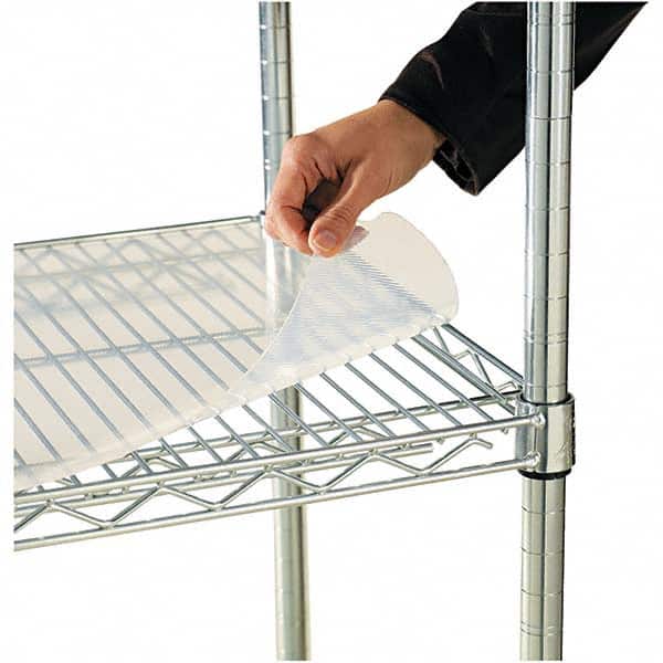 ALERA - 48" Wide x 24" High Open Shelving Plastic Liner - Exact Tool & Supply