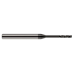 Harvey Tool - Square End Mills; Mill Diameter (Decimal Inch): 0.0400 ; Length of Cut (Decimal Inch): 0.2000 ; Material: Solid Carbide ; Finish/Coating: Amorphous Diamond ; Shank Diameter (Inch): 1/8 ; Single or Double End: Single - Exact Tool & Supply