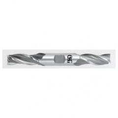 1/8 Dia. x 3-1/16 Overall Length 3-Flute Square End HSS-CO SE End Mill-Round Shank-Center Cutting-Uncoated - Exact Tool & Supply