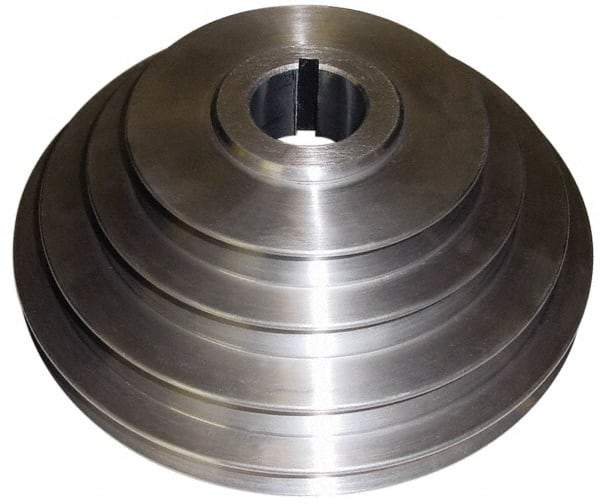 High Quality Tools - Spindle Pulley - Step Pulley Top Housing, 1 HP B Series Mills - Exact Tool & Supply