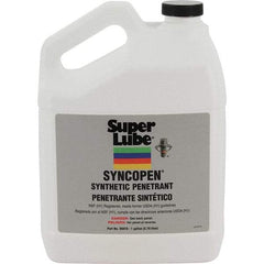 Synco Chemical - 1 Gal Bottle Synthetic Penetrant - Translucent Brown, -10°F to 180°F, Food Grade - Exact Tool & Supply