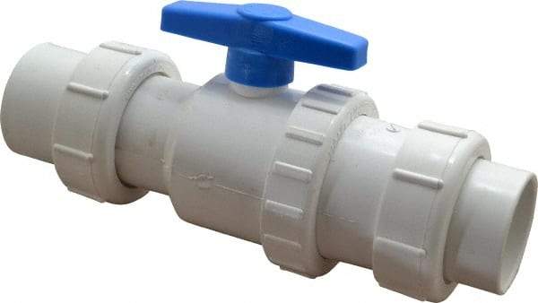 Little Giant Pumps - 2" PVC Check Valve - Inline, Union - Exact Tool & Supply
