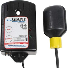 Little Giant Pumps - High-Water Alarms Voltage: 115V Material: Corrrosion-resistant plastic - Exact Tool & Supply