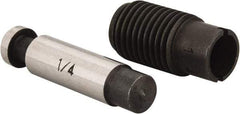 Value Collection - 1/4" Round Punch & Die Set - 1-3/4" Deep, Includes Hand Punch Set, for Use with Select Brand Punch & Die Set (MSC #06512990) - Exact Tool & Supply