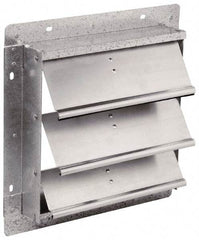 Fantech - 48-1/2 x 48-1/2" Square Wall Dampers - 49" Rough Opening Width x 49" Rough Opening Height, For Use with 1SDE48, 1MDE48, 1HDE48 - Exact Tool & Supply