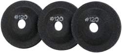 PRO-SOURCE - 120 Grit, 2" Wheel Diam, 5/32" Wheel Thickness, 3/8" Arbor Hole, Depressed Center Wheel - Aluminum Oxide - Exact Tool & Supply