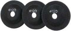 PRO-SOURCE - 120 Grit, 2" Wheel Diam, 5/32" Wheel Thickness, 3/8" Arbor Hole, Depressed Center Wheel - Aluminum Oxide - Exact Tool & Supply