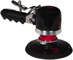 PRO-SOURCE - 12,000 OPM, 3 CFM Air Consumption, 90 psi Air Pressure, Palm Air Orbital Sander - Round Pad, 1/4 NPT Inlet - Exact Tool & Supply