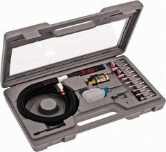 PRO-SOURCE - 15 Piece, Pencil Grinder Kit - 54,000 RPM - Exact Tool & Supply