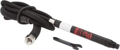 PRO-SOURCE - 1/8" Collet, Straight Handle, Air Straight Die Grinder - 54,000 RPM, Rear Exhaust, 4 CFM, 0.05 hp, 90 psi, 1/4 NPT Inlet - Exact Tool & Supply