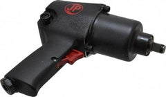 PRO-SOURCE - 1/2" Drive, 8,000 RPM, 600 Ft/Lb Torque Impact Wrench - Pistol Grip Handle, 1,200 IPM, 4.2 CFM, 90 psi, 1/4" NPT Inlet - Exact Tool & Supply