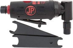PRO-SOURCE - 1/4" Collet, Angle Handle, Air Angle Die Grinder - 20,000 RPM, Rear Exhaust, 4 CFM, 0.3 hp, 90 psi, 1/4 NPT Inlet - Exact Tool & Supply