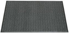 Ability One - Entrance Matting; Indoor or Outdoor: Indoor ; Traffic Type: Medium Duty ; Surface Material: Polyethylene ; Base Material: Vinyl ; Surface Pattern: Textured ; Color: Gray - Exact Tool & Supply