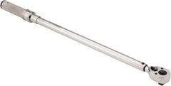 CDI - 1/2" Drive Micrometer Torque Wrench - 47 N/m to 332 N/m Torque, 24-13/32" OAL, 1.4 N/m Graduation, Ratcheting with Reverse Lever Head - Exact Tool & Supply