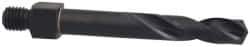 Hertel - 0.261" 135° Spiral Flute Cobalt Screw Machine Drill Bit - Oxide Finish, 5/16" Flute Length, 5/16" OAL, Standard Point - Exact Tool & Supply