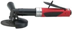 Sioux Tools - 4-1/2" Wheel Diam, 12,000 RPM, Pneumatic Angle & Disc Grinder - 5/8-11 Spindle, 35 CFM, Rear Exhaust - Exact Tool & Supply