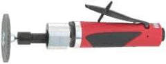 Sioux Tools - 1/4" Collet, Straight Handle, Straight Air Die Grinder - 12,000 RPM, Rear Exhaust, 35 CFM, 1 hp, 6.21 bar, 1/4 NPT - Exact Tool & Supply