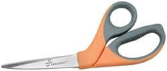 Ability One - Scissors & Shears; Blade Material: Stainless Steel ; Handle Material: Plastic ; Length of Cut (Inch): 1-7/8 ; Handle Style: Straight ; Overall Length Range: 4" - Exact Tool & Supply