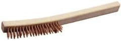 Ability One - Hand Wire/Filament Brushes; Fill Material: Wire ; Filament/Wire Diameter (Decimal Inch): 1.25 ; Brush Type: Wire ; Brush Width (Inch): 1-1/4 ; Trim Length (Inch): 1-1/4 ; Brush Length (Inch): 6 - Exact Tool & Supply