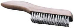 Ability One - Hand Wire/Filament Brushes - Plastic Shoe Handle - Exact Tool & Supply