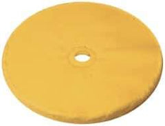 Osborn - 8" Diam x 1/4" Thick Unmounted Buffing Wheel - 30 Ply, Loose Sewn, 1" Arbor Hole, Soft Density, Soft Grade - Exact Tool & Supply