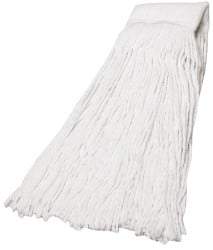 Ability One - 5" Medium Mop Head, - Clamp Jaw Connection - Exact Tool & Supply