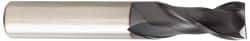 OSG - 5/8", 1-1/4" LOC, 5/8" Shank Diam, 3-1/2" OAL, 2 Flute, Solid Carbide Square End Mill - Single End, TiAlN Finish, Spiral Flute, 35° Helix, Centercutting, Right Hand Cut, Right Hand Flute, Series HP421 - Exact Tool & Supply