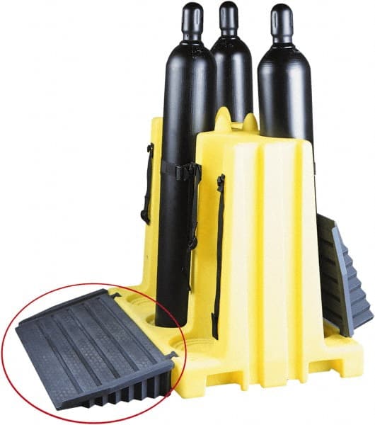 Enpac - 46" Long x 20" Wide x 6" High, Polyethylene Ramp Bottom - Exact Tool & Supply