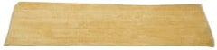 Ability One - Wet Mop Heads & Pads; Style: Flat ; Material: Microfiber ; Approximate Weight (oz.): 28 ; Mop Color: Yellow ; Headband Size (Inch): 5-1/4 ; Connection Type: Clamp Jaw - Exact Tool & Supply