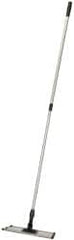Ability One - Mop Handles; For Use With: Mops ; Connection Type: Snap-On ; Handle Length (Inch): 18 ; Handle Material: Aluminum ; Handle Style: Flat - Exact Tool & Supply