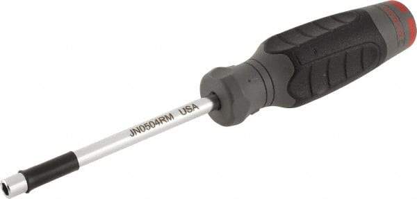 Proto - 5mm Hollow Shaft Nutdriver - Ergonomic Handle, 8-1/4" OAL - Exact Tool & Supply