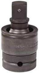 Proto - 1 Male 1 Female Impact Universal Joint - 4-31/64" OAL - Exact Tool & Supply