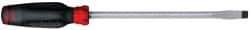 Proto - 318mm OAL Keystone Slotted Screwdriver - 203mm Blade Length, Round Shank, Ergonomic Handle - Exact Tool & Supply