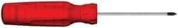 Proto - #1, 5-1/4" OAL, Standard Phillips Screwdriver - 3" Blade Length, Round Shank, Ergonomic Handle - Exact Tool & Supply