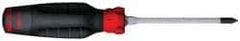 Proto - #1, 7" OAL, Standard Phillips Screwdriver - 3" Blade Length, Round Shank, Ergonomic Handle - Exact Tool & Supply