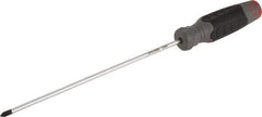 Proto - #1, 12" OAL, Standard Phillips Screwdriver - 8" Blade Length, Round Shank, Ergonomic Handle - Exact Tool & Supply