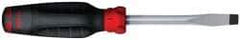 Proto - 216mm OAL Keystone Slotted Screwdriver - 102mm Blade Length, Round Shank, Ergonomic Handle - Exact Tool & Supply