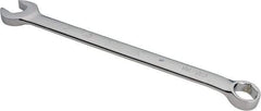 Proto - 11/16" 6 Point Combination Wrench - 15° Offset Angle, 10-1/8" OAL, Steel, Chrome Finish - Exact Tool & Supply