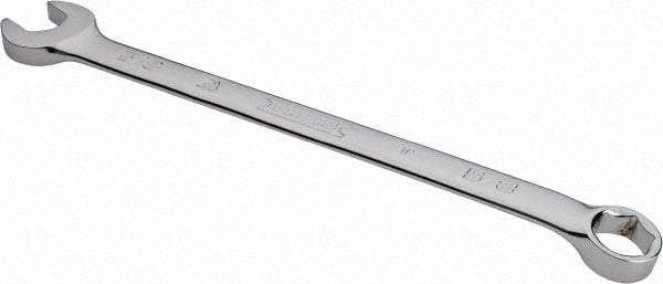 Proto - 5/8" 6 Point Combination Wrench - 15° Offset Angle, 9-13/32" OAL, Steel, Chrome Finish - Exact Tool & Supply