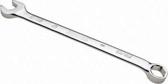 Proto - 9/16" 6 Point Combination Wrench - 15° Offset Angle, 8-5/8" OAL, Steel, Chrome Finish - Exact Tool & Supply