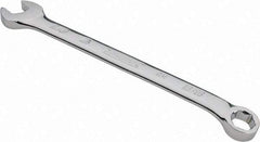 Proto - 3/8" 6 Point Combination Wrench - 15° Offset Angle, 6-1/4" OAL, Steel, Chrome Finish - Exact Tool & Supply