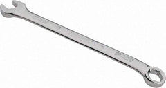 Proto - 11/32" 6 Point Combination Wrench - 15° Head Angle, 5-43/64" OAL, Steel, Chrome Finish - Exact Tool & Supply