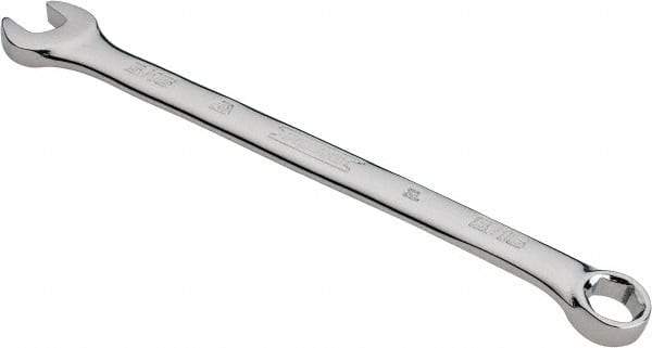 Proto - 5/16" 6 Point Combination Wrench - 15° Head Angle, 5-7/16" OAL, Steel, Chrome Finish - Exact Tool & Supply