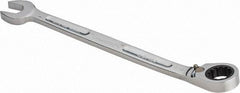 Proto - 9/16" 12 Point Combination Wrench - 15° Head Angle, 8-49/64" OAL, Steel, Chrome Finish - Exact Tool & Supply